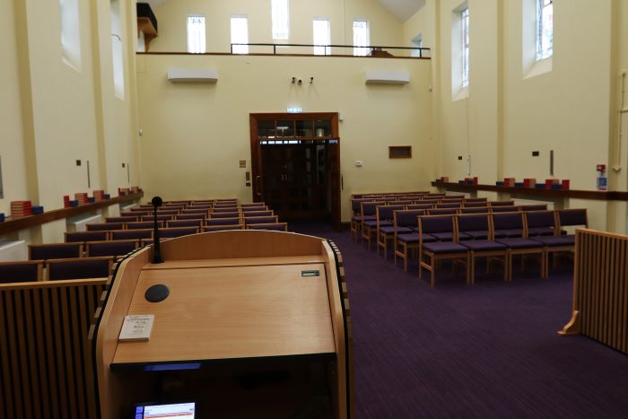 Vinters Park Crematorium lectern view
